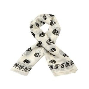 Alexander Mcqueen Skull Silk Scarf - NWT